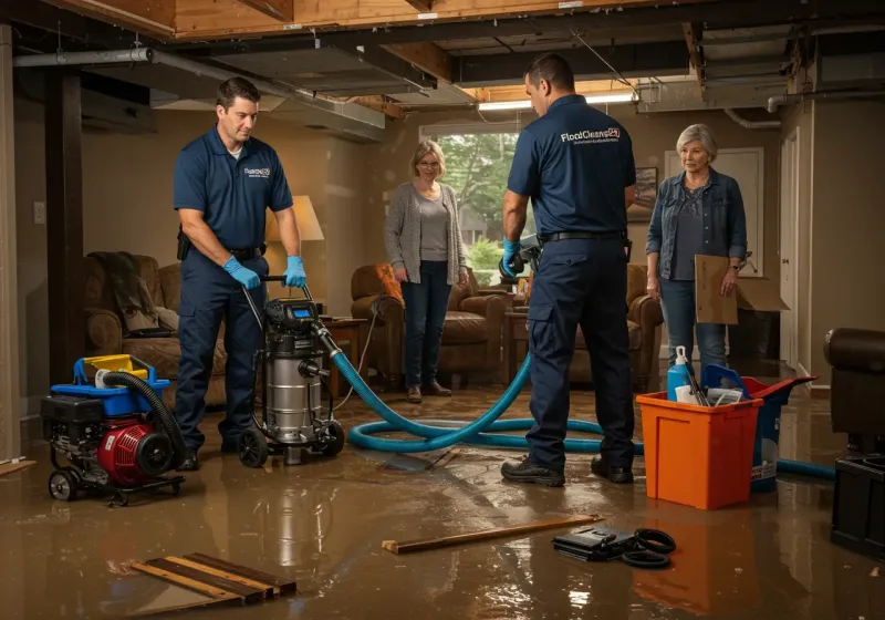 Basement Water Extraction and Removal Techniques process in West End, NY